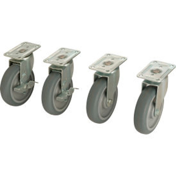 Global Industrial Caster Set (2 Swivel/2 Locking) Global Industrial Caster Set (2 Swivel/2 Locking)