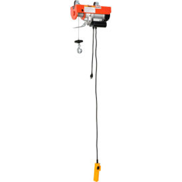 Global Industrial Electric Cable Hoist 880 Lb. Capacity Global Industrial Electric Cable Hoist 880 Lb. Capacity