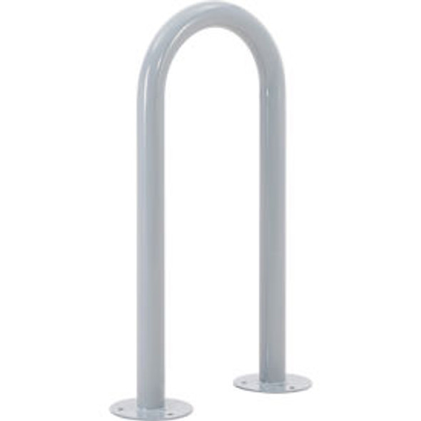 Global Industrial Deluxe U-Rack Bike Rack 2-Bike Capacity Flange Mount Gray Global Industrial Deluxe U-Rack Bike Rack 2-Bike Capacity Flange Mount Gray