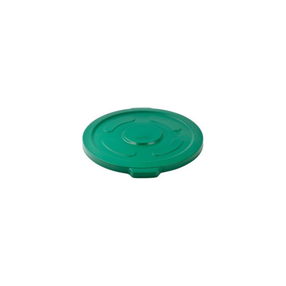 Global Industrial Plastic Trash Can Lid - 55 Gallon Green