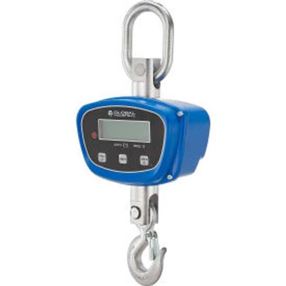 Global Industrial LCD Digital Crane Scale w/ Remote 3000 lb x 1 lb Global Industrial LCD Digital Crane Scale w/ Remote 3000 lb x 1 lb