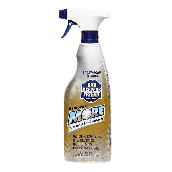 Spray and Foam Cleanser, Trigger Spray Bottle, 25.4 oz, Citrus, 6 PK