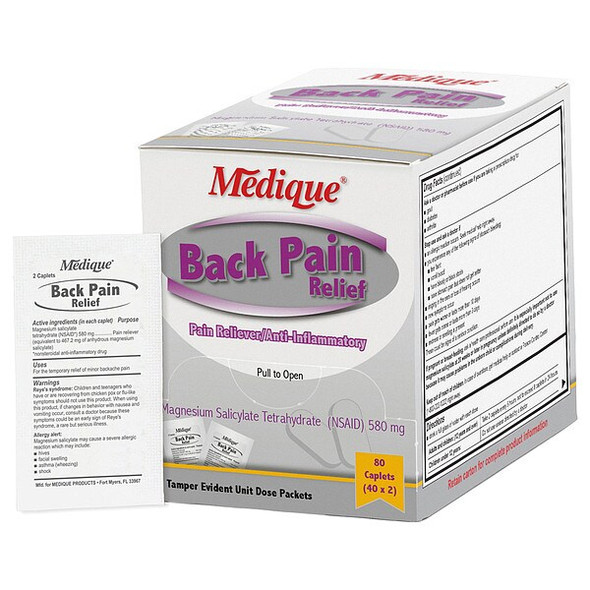 Medique Magnesium Salicylate Pain Reliever,580mg 07480