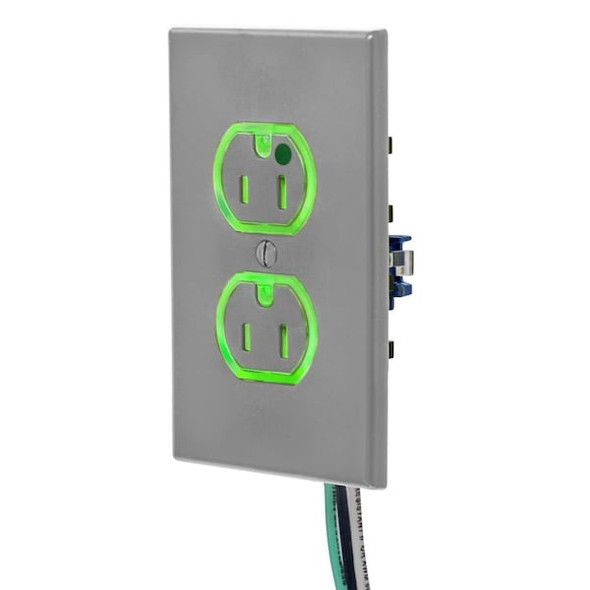Hubbell Snapconnect receptacle SNAP8200GYLTR Hubbell Snapconnect receptacle SNAP8200GYLTR