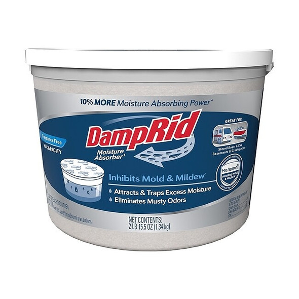Damprid Moisture Absorber, Tub, 47 1/2 oz FG50FFESB
