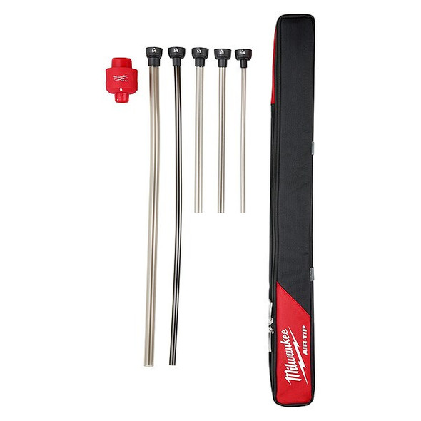 AIR-TIP Long Reach Flexible Micro Hose Attachment Set for Wet/Dry Vacuums