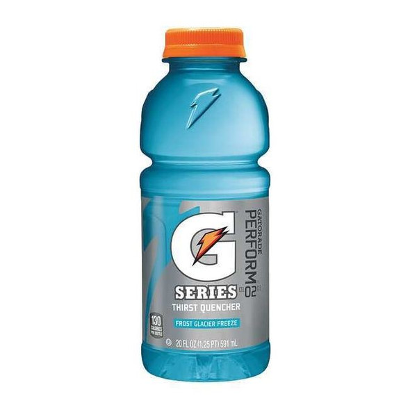 Gatorade G Series Sports Drink, 20 oz ready to drink, Glacier Freeze, PK24 32486