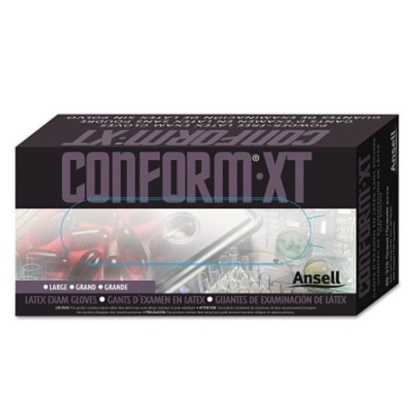 69-318 Disposable Gloves, Powder Free, Natural Rubber Latex, 5 mil, Large 69-318 Disposable Gloves, Powder Free, Natural Rubber Latex, 5 mil, Large