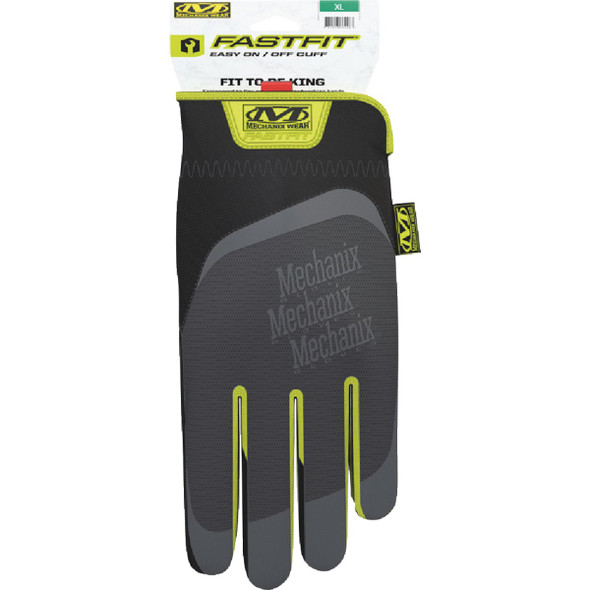 Mechanix Wear FastFit Men's Large Synthetic Hi-Vis Work Glove MFF-91-010 749779