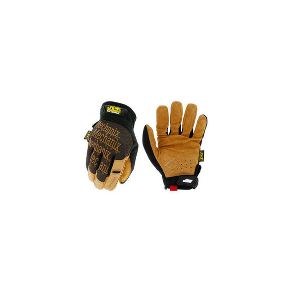 Mechanix Wear Durahide Original Leather Gloves Brown Extra Large