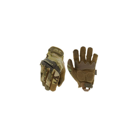 Mechanix Wear M-Pact Tactical Gloves Synthetic Leather/D30 Padding Multicam Medi
