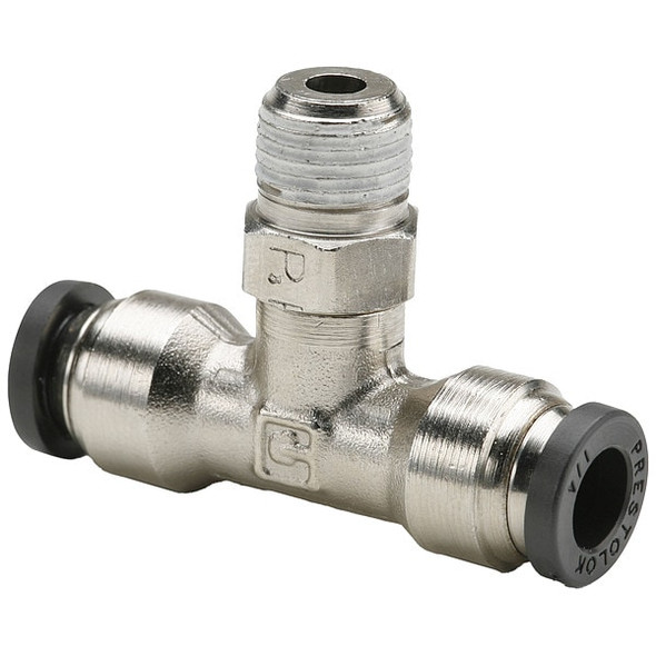 Parker Metal Fitting,Branch Tee Swivel,5/16" W172PLP-5-2 Parker Metal Fitting,Branch Tee Swivel,5/16" W172PLP-5-2