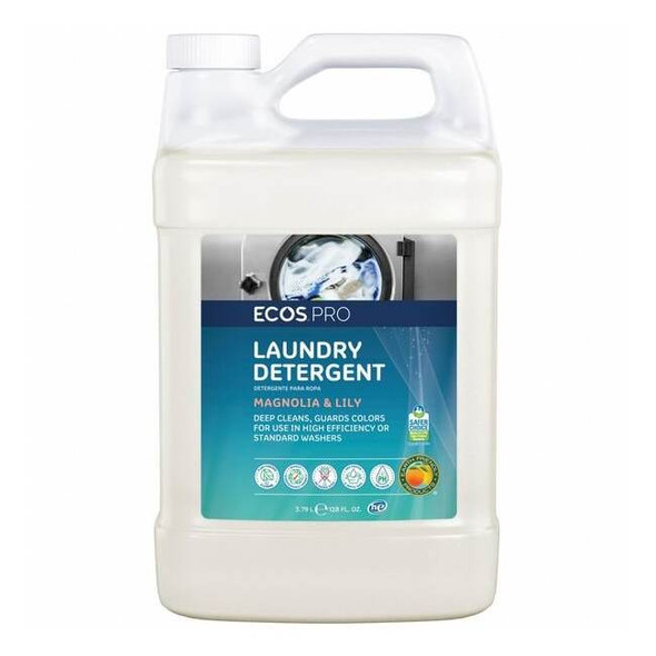 High Efficiency Laundry Detergent, Liquid, Magnolia and Lily, Clear, 4 PK