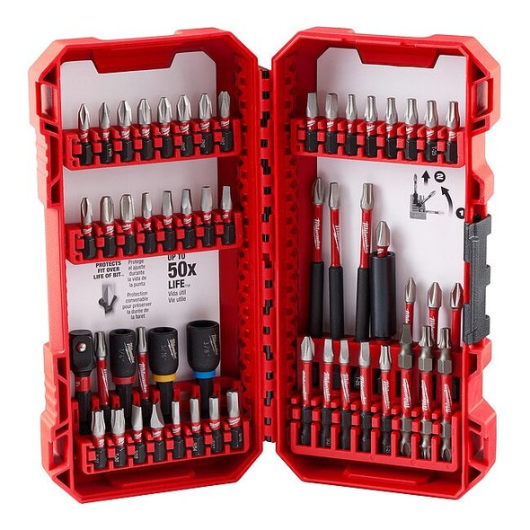Milwaukee Tool 54 pc. SHOCKWAVE Impact Duty Driver Bit Set 48-32-4010