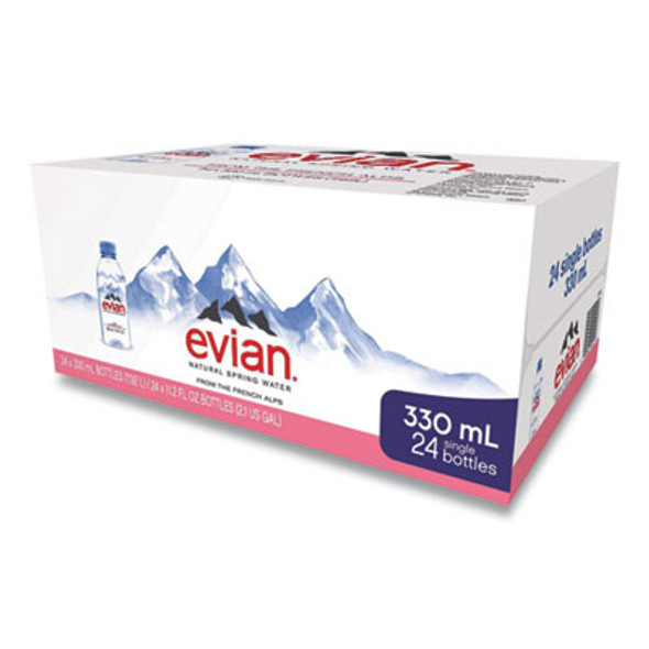 Evian® Natural Spring Water, 11.2 Oz Bottle, 24/carton EVI11261
