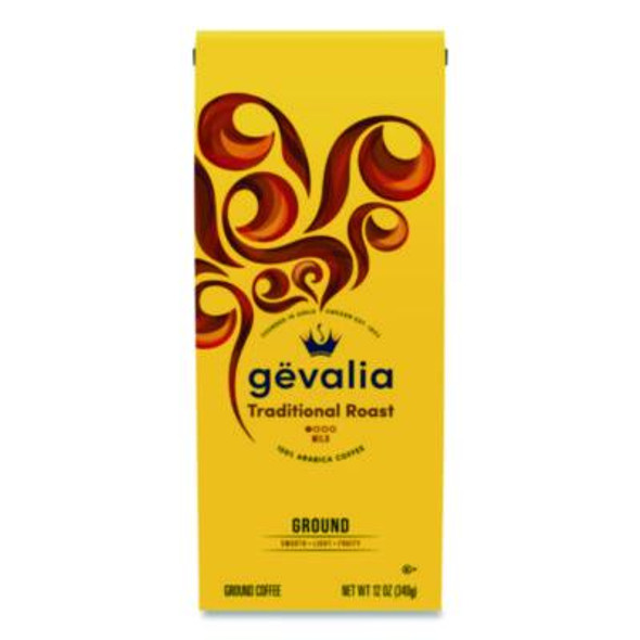 Gevalia® Coffee, Traditional Roast, Ground, 12 Oz Bag GEN04351