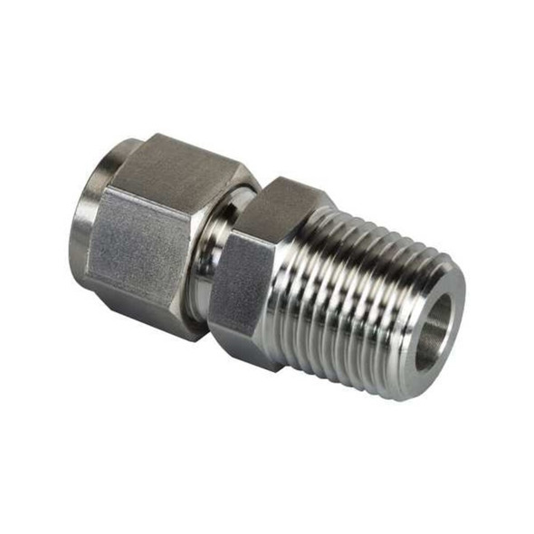 Brennan Industries Strt, SS, Comp. 1 in, FNPT 1-8 in N2404-16-16-SS