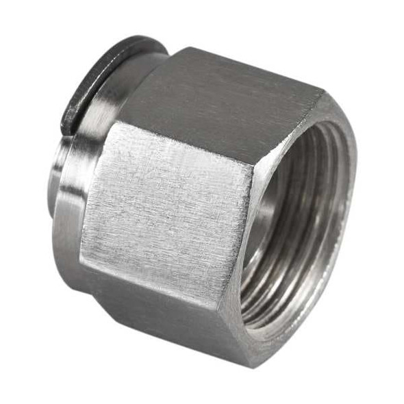 Brennan Industries Instrumentation Fittings,1/4",Plug,SS N0304-08-SS