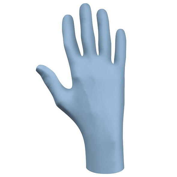 Showa Disposable Glove,Nitrile,Blue,PK200 7502PFXS Showa Disposable Glove,Nitrile,Blue,PK200 7502PFXS