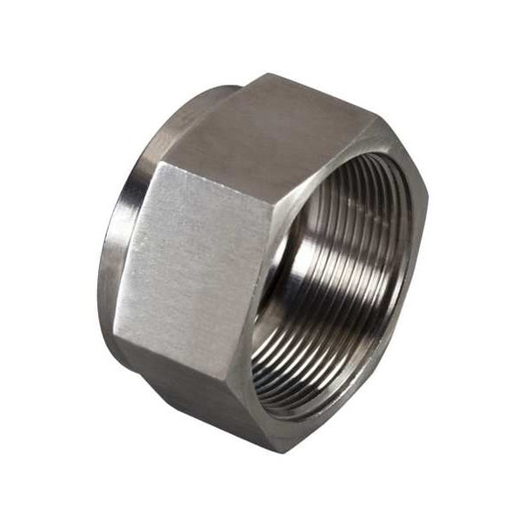 Brennan Industries Instrumentation Fittings,1/4",Plug,SS N0318-02-SS