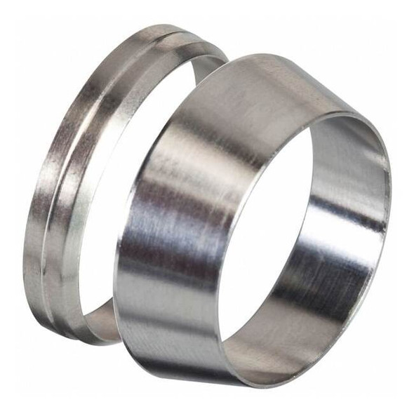 Brennan Industries Ferrule Set, Stainless Steel, 3/4 in N0319-S-12-SS