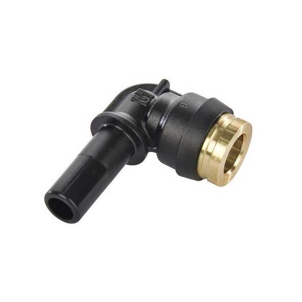 Parker Composite DOT Push-to-Connect Fitting, Composite, Black 369PTCSP-8-6