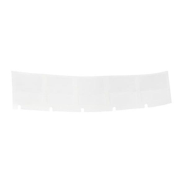 Brady Wraparound Label, White, Vinyl, 3/4 in W M4-48-427