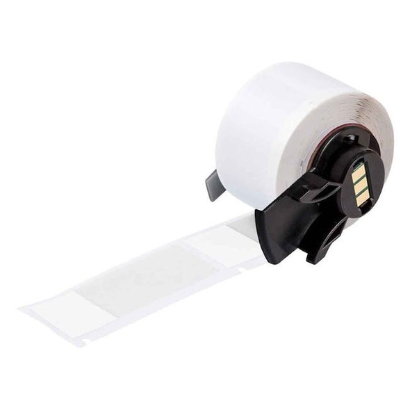 Brady Wraparound Label, White, Vinyl, 1 in W M6-21-427