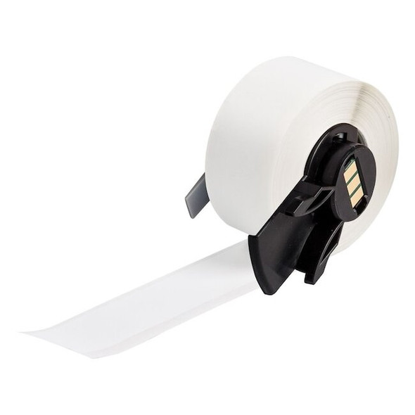 Brady ContinuousLabelStock,White,Gloss,1inW M6C-1000-439