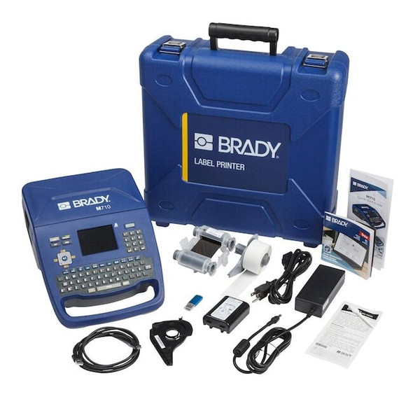 Brady Portable Printer, Single Color, 300 dpi M710-KIT