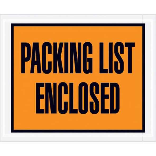 Manufacturer Varies Packing List Envelope,Orange,PK1000 PL10