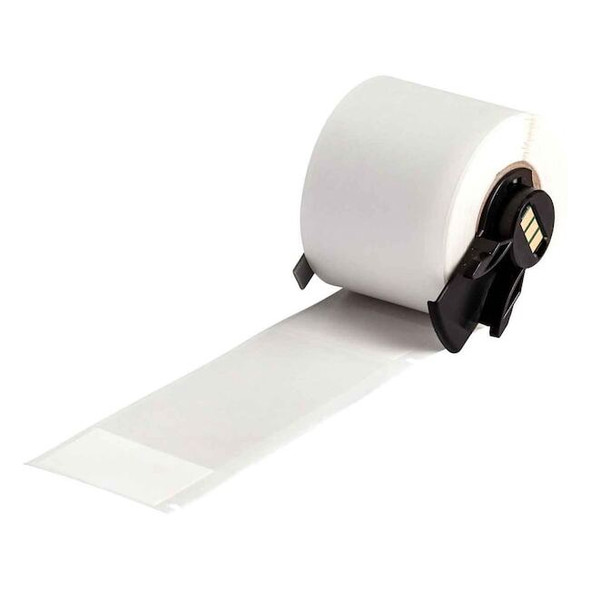 Brady WraparoundLabel, White, Vinyl, 1-1/2inW M6-33-427