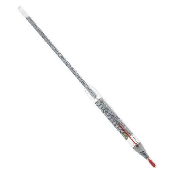 Thermco Hydrometer,Alcohol,1.0/2.0 GW2510CS Thermco Hydrometer,Alcohol,1.0/2.0 GW2510CS