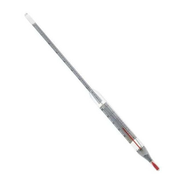 Thermco Hydrometer,Alcohol,1.0/2.0 GW2510CS
