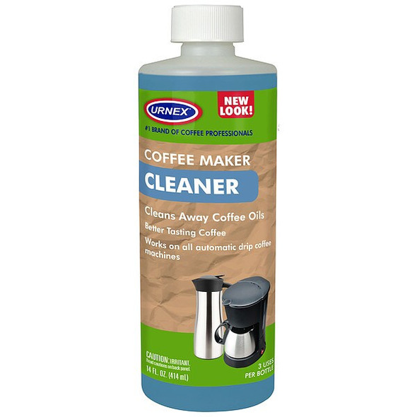 Urnex Coffee Maker Cleaner,14 oz,Bottle,Liquid 6019U