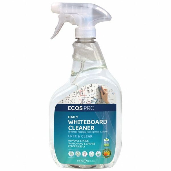 Ecos Pro Dry Erase Board Cleaner,32 oz PL9869/6