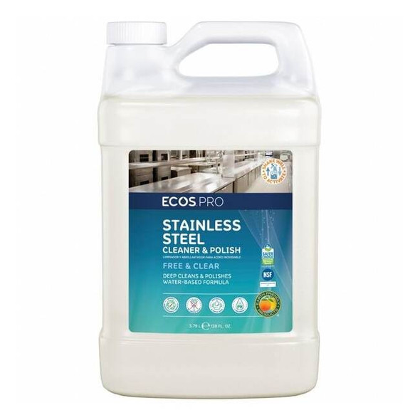 Ecos Pro Metal Cleaner and Polish,1 gal,Soy PL9330/04