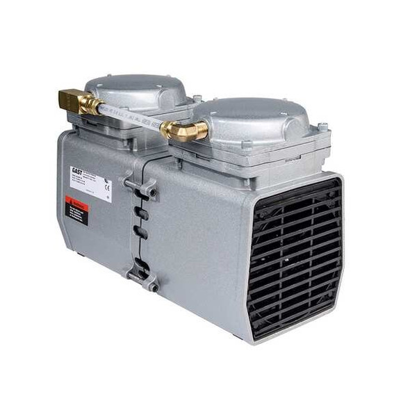 Gast Compressor/Vacuum Pump,Inlet NPT,1/4 hp DAA-V701-EB