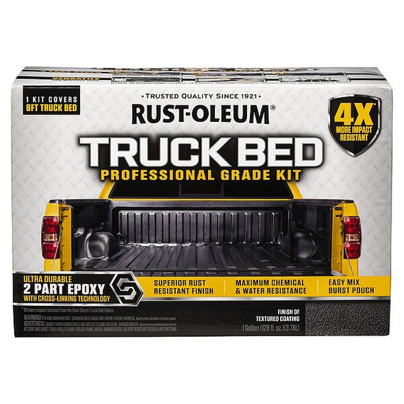 Rust-Oleum Truck Bed Coating,Black,128 oz 323529 Rust-Oleum Truck Bed Coating,Black,128 oz 323529