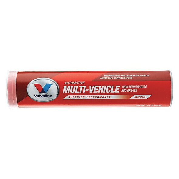 Valvoline Grease, 14.1 oz, Tube, Red VV61510
