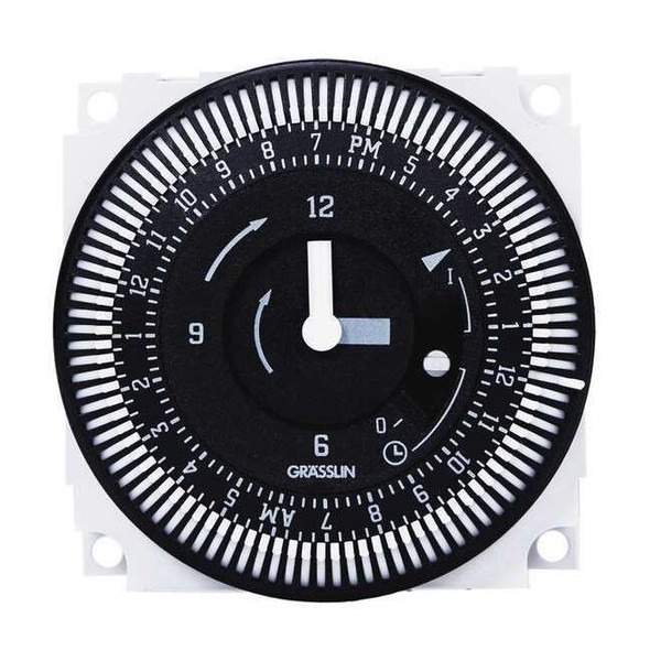 Intermatic Electromechanical Timer,24 hr,SPDT,Steel FM1STUZH-240U