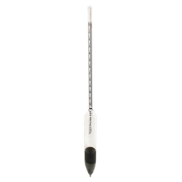 Vee Gee Hydrometer,Baume Heavy,305mm L 6609-1 Vee Gee Hydrometer,Baume Heavy,305mm L 6609-1