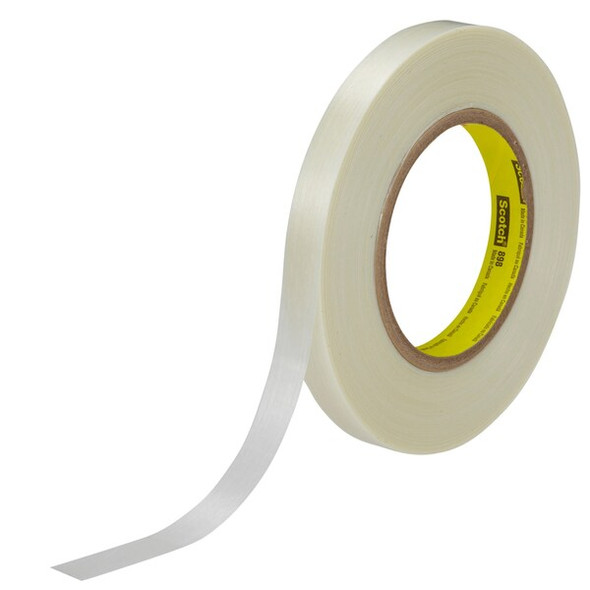 Scotch Strapping Tape, 6.6 mil, Clear 898