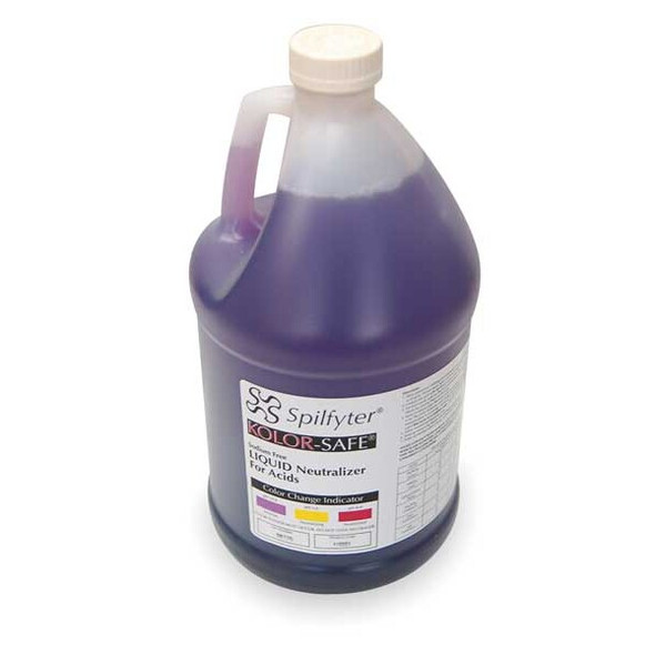 Spilfyter Acid Neutralizer,38 lb,Purple,PK4 410004