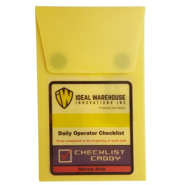 Ideal Warehouse Innovations Replacement Checklist Book,1 3/8" W,PK5 70-1072-CP
