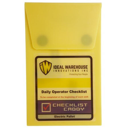 Ideal Warehouse Innovations Replacement Checklist Book,1 3/8" W,PK5 70-1073-CP