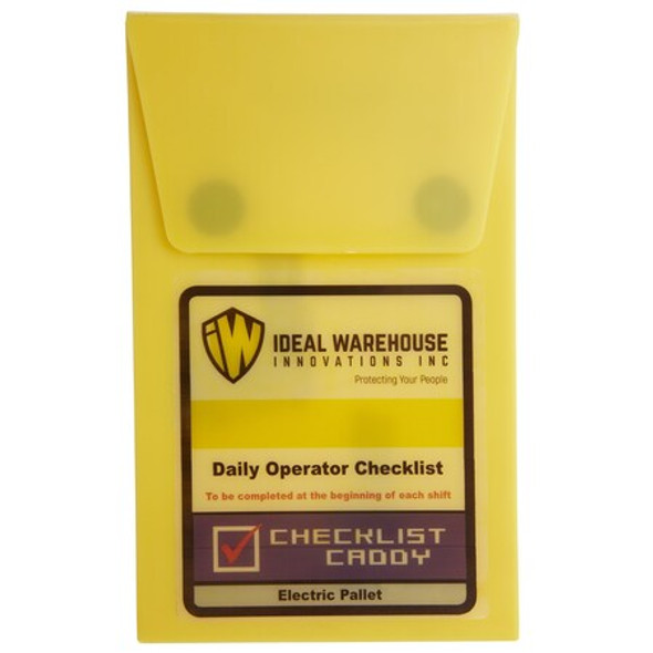 Ideal Warehouse Innovations Replacement Checklist Book,1 3/8" W,PK5 70-1073-CP