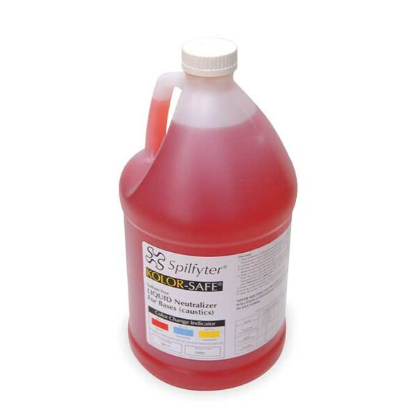 Spilfyter Base Neutralizer,38 lb,Red,PK4 430004
