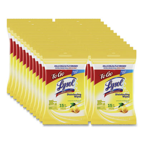 LYSOL® Brand WIPES,DISINF,TO-GO,24-15 19200-99799 LYSOL® Brand WIPES,DISINF,TO-GO,24-15 19200-99799
