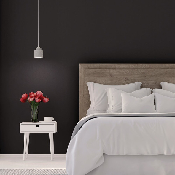 Rust-Oleum Sure Color Flat Black Interior Wall Paint and Primer, Gallon 380216 773306